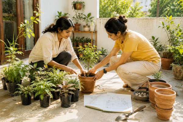 Penny's Gardens and Landscapes - Services: Guided Setup